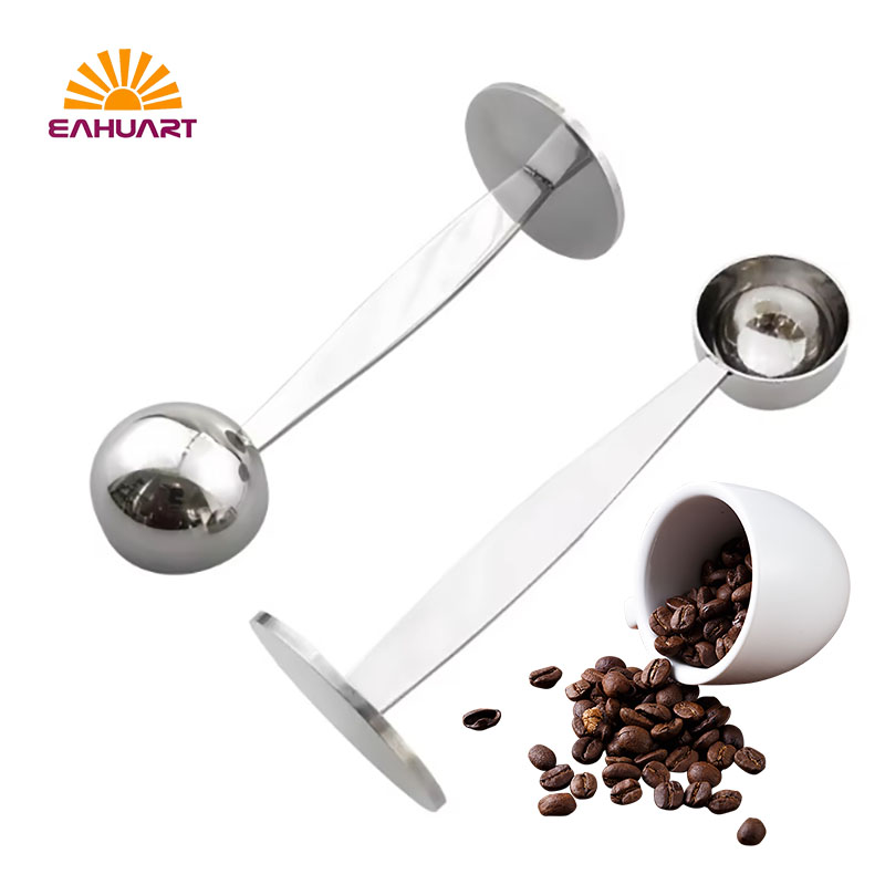 High Quality 2-in-1 Coffee Spoon & Tamper for Home Baristas