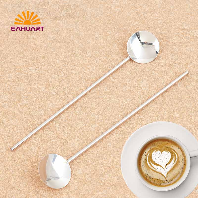 2-in-1 Straw and Stirring Spoon for Iced Drinks & Cocktails