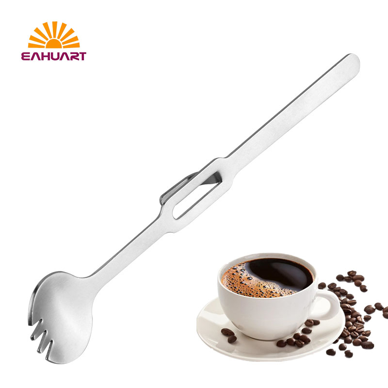 Multifunctional Hanging Spoon Fork – Ideal for Coffee & Cans
