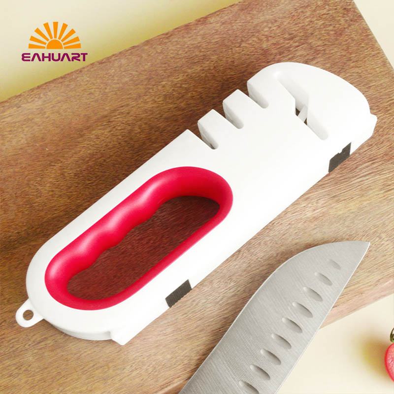 Ergonomic Handle Knife Sharpener for Quickly Sharpening 