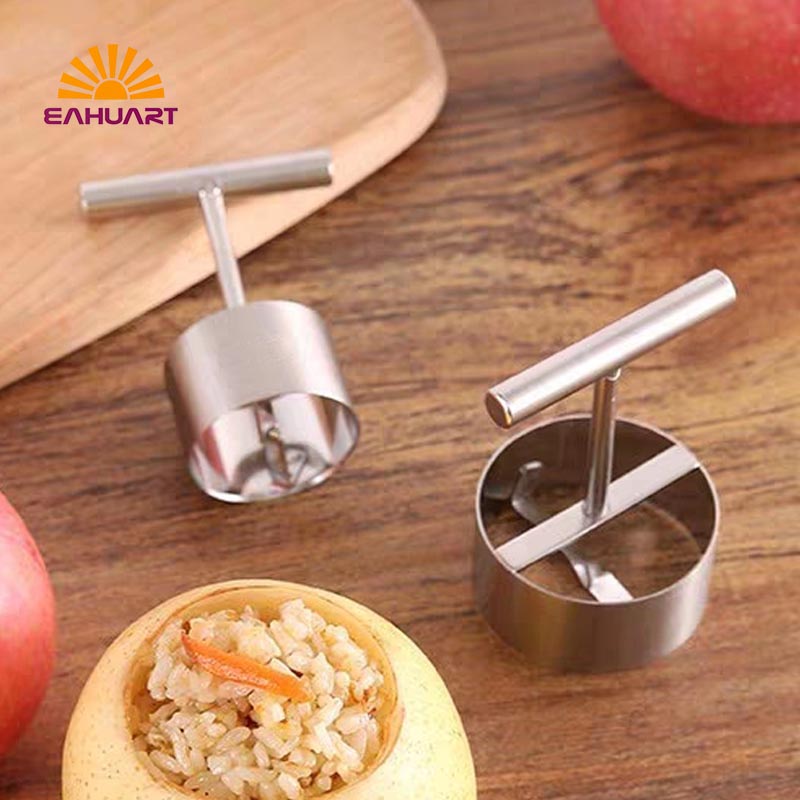 Professional Rotating Apple Corer – Clean Cores Fruit Tool