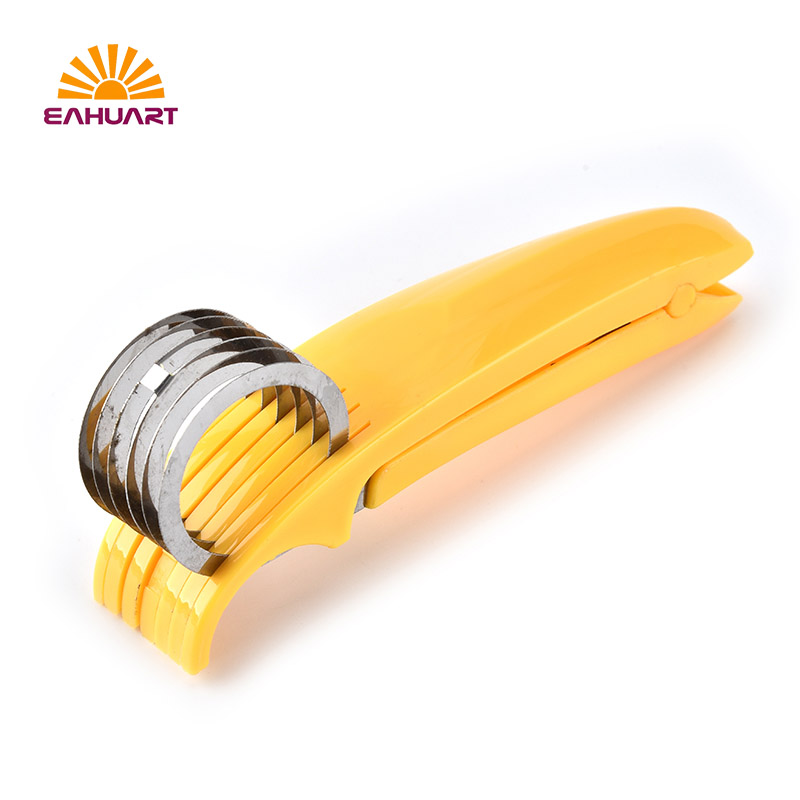 Perfect Banana Slices in One Press –Fast & Fun Banana Slicer