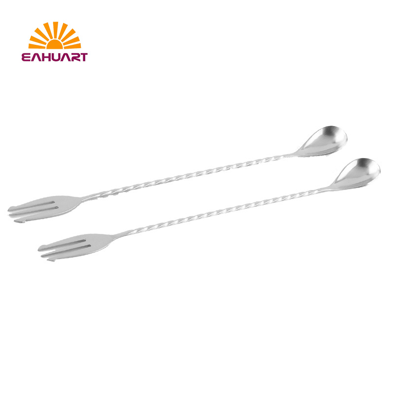 Professional Long Handle Cocktail & Coffee Spoon – Versatile
