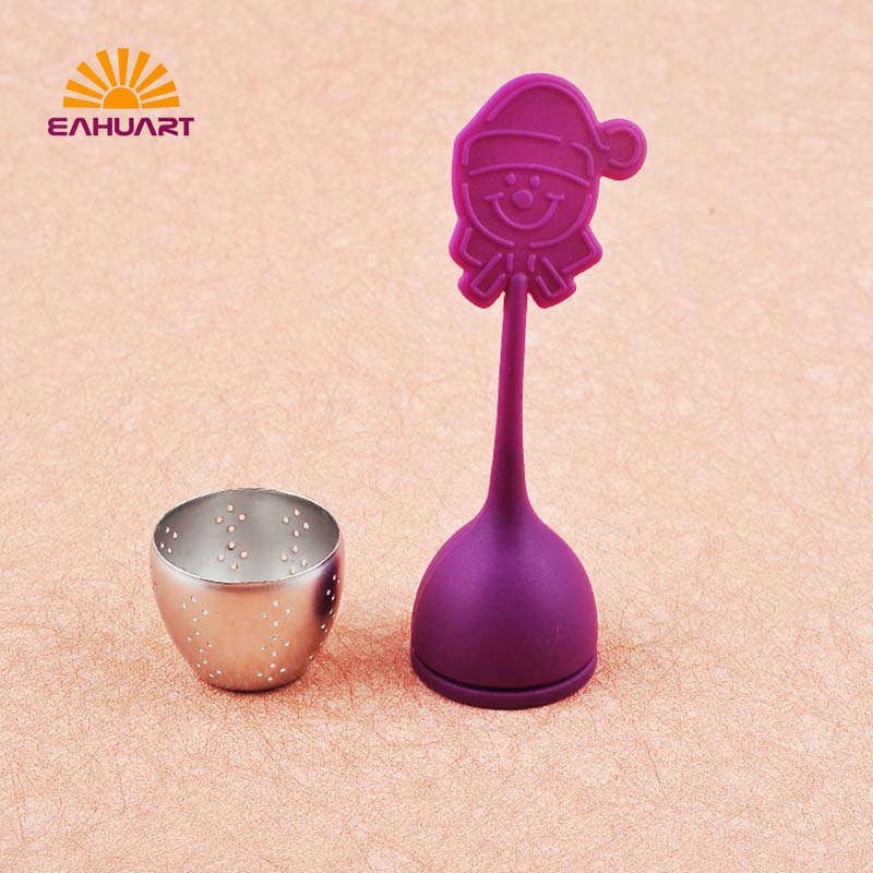 Tea Infuser with Silicone Handle – Safe Stylish Easy Brewing