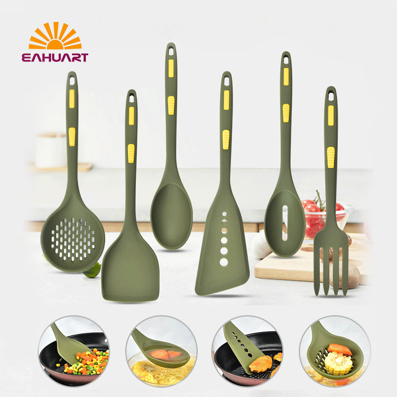 Silicone Kitchen Utensil Set – Heat Resistant & Eco-Friendly