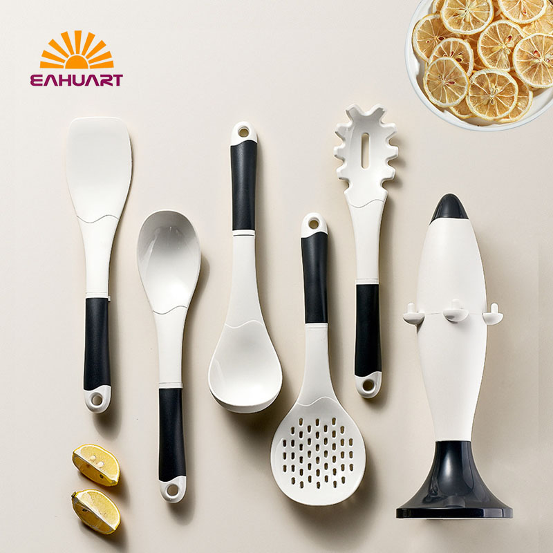 OEM Silicone Utensil Set with Holder – Modern Kitchen Tools