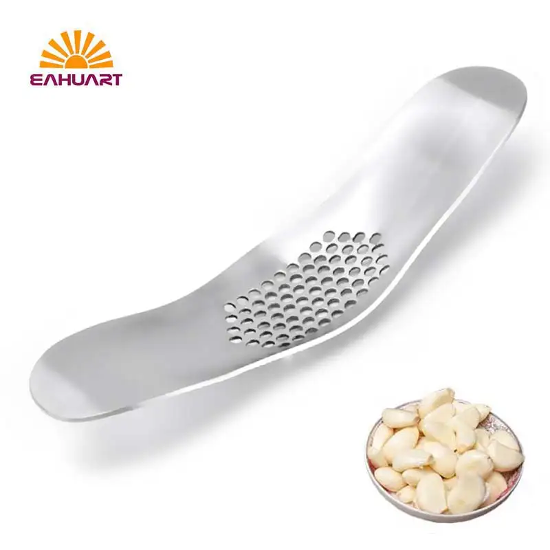 High Quality Boat-Shaped Garlic Press For Kitchen Accessory