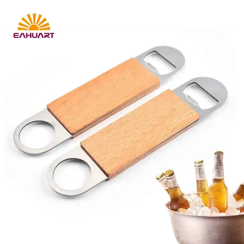 Customized Creative Wooden Beer/Bottle Opener for Multi-use