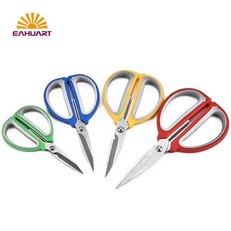 Popular Anti-Slip Grip Home Scissors for Kitchen & Office