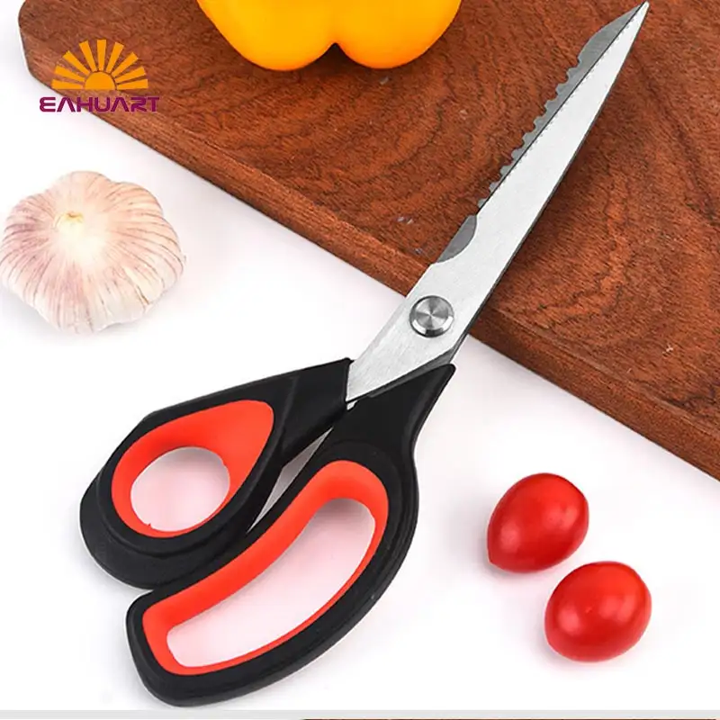 Wholesale Long Blade BBQ Scissors for Slicing Meat & Poultry