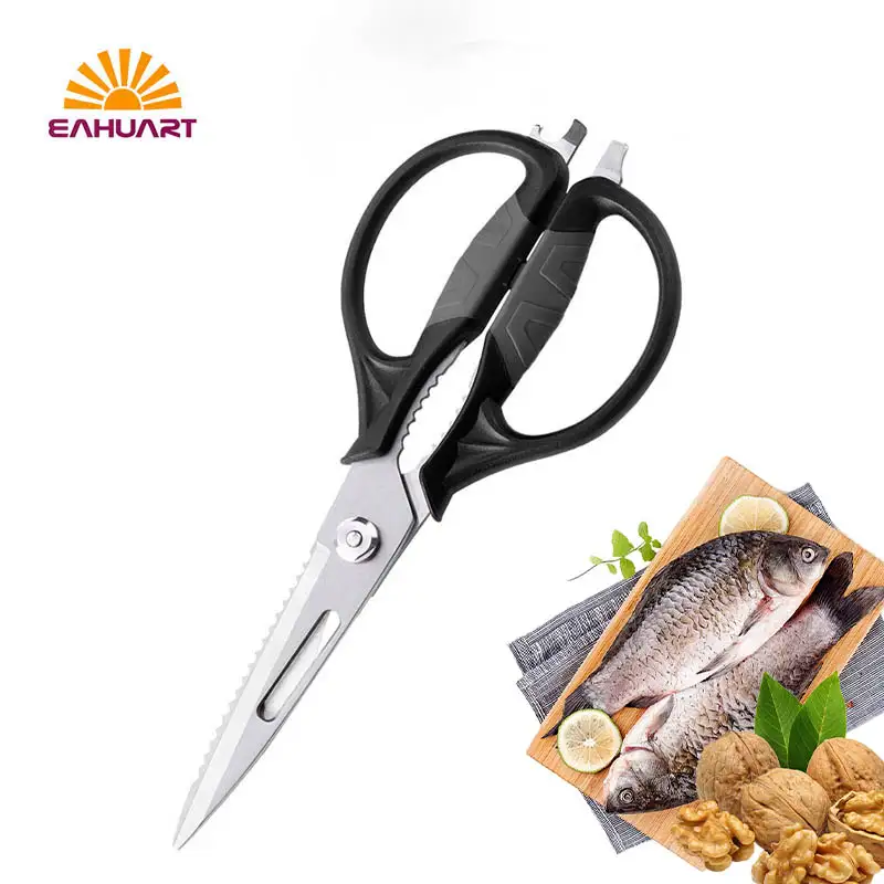 Anti-Slip Chicken Bone Kitchen Scissors with Custom Logo